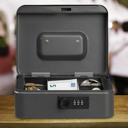 Cash drawer with combination lock