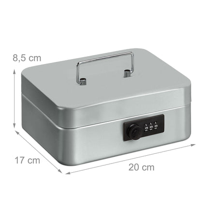 Cash drawer with combination lock