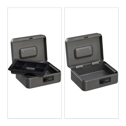 Cash drawer with combination lock