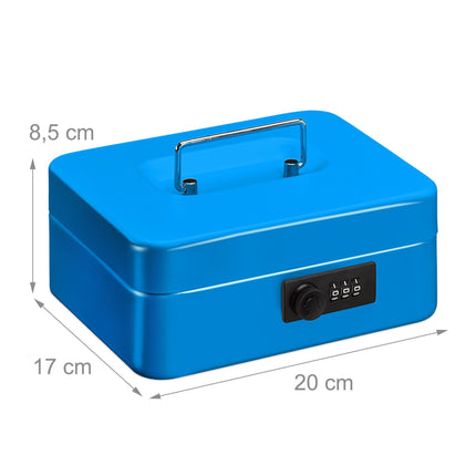 Cash drawer with combination lock
