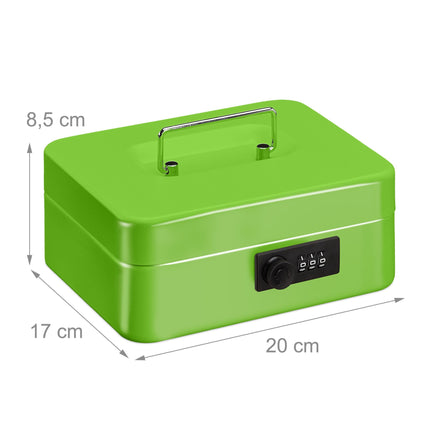 Cash drawer with combination lock