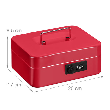Cash drawer with combination lock