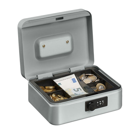 Cash drawer with combination lock