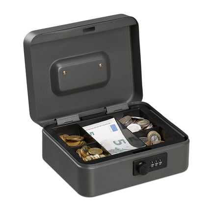Cash drawer with combination lock