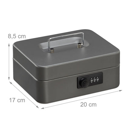 Cash drawer with combination lock