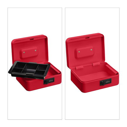Cash drawer with combination lock