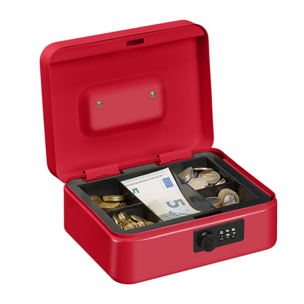 Cash drawer with combination lock