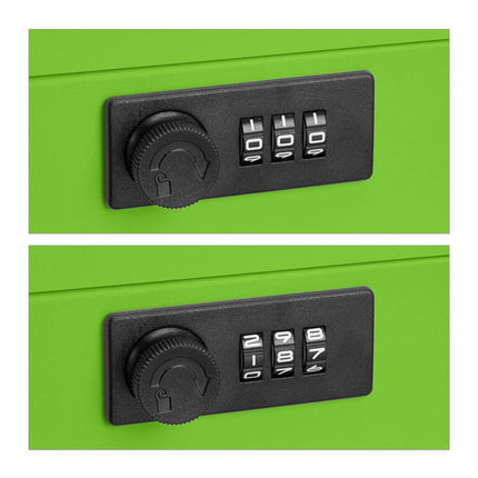 Cash drawer with combination lock