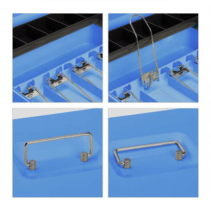 Cash drawer with lock