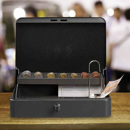 Cash drawer with lock