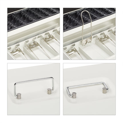 Cash drawer with lock