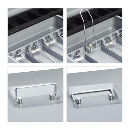 Cash drawer with lock