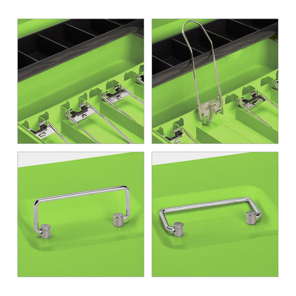 Cash drawer with lock