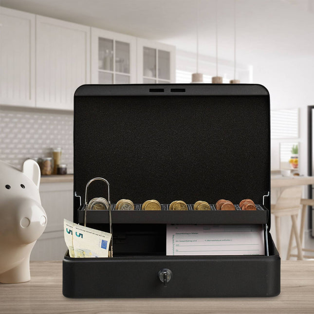 Cash drawer with lock