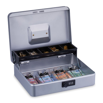 Cash drawer with number combination