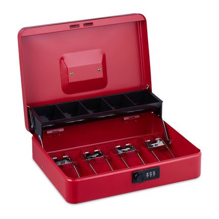 Cash drawer with number combination