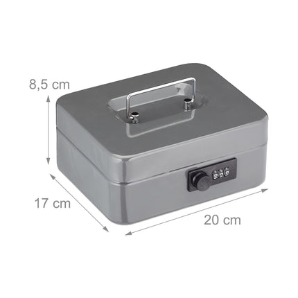 Cash drawer with number combination
