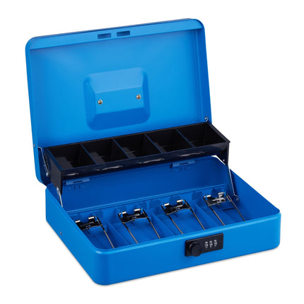 Cash drawer with number combination