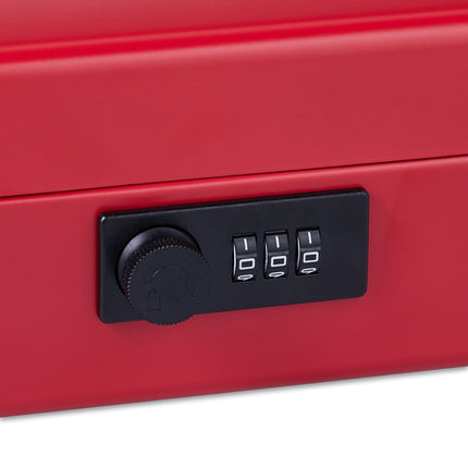 Cash drawer with number combination