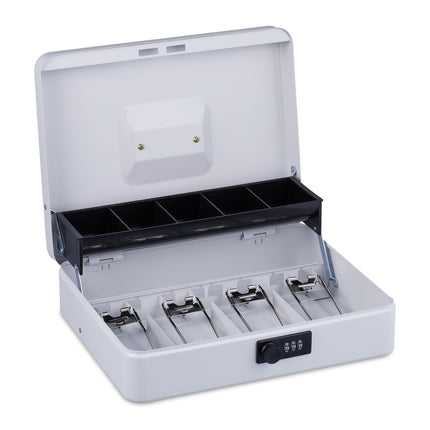 Cash drawer with number combination