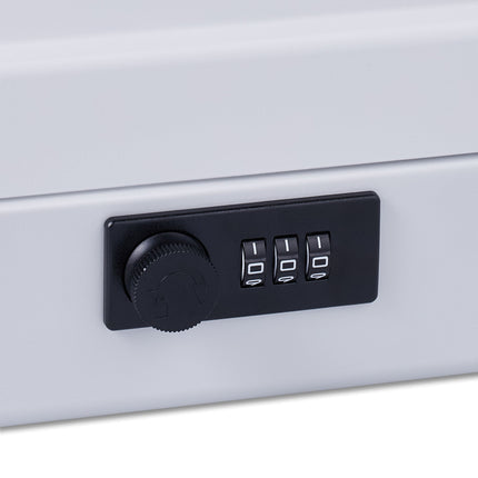 Cash drawer with number combination