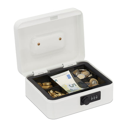 Cash drawer with number combination