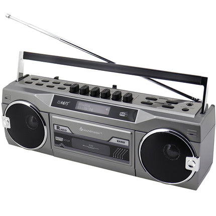 Cassette radio Stereo Bluetooth SRR80TI Silver