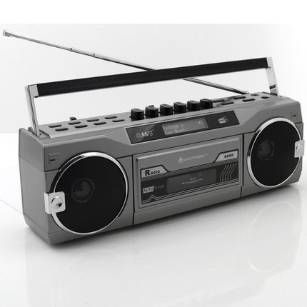 Cassette radio Stereo Bluetooth SRR80TI Silver