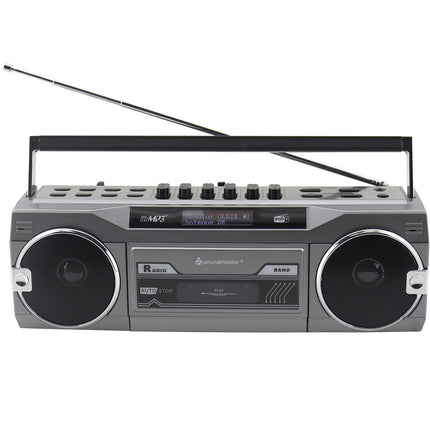 Cassette radio Stereo Bluetooth SRR80TI Silver