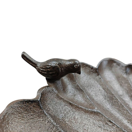 Cast Iron Bird Bath – Standing, Frost-Resistant Basin