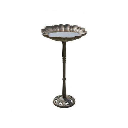 Cast Iron Bird Bath – Standing, Frost-Resistant Basin