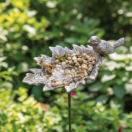 Cast Iron Bird Bath – Standing, Frost-Resistant