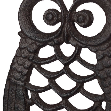 Cast Iron Door Bell Owl