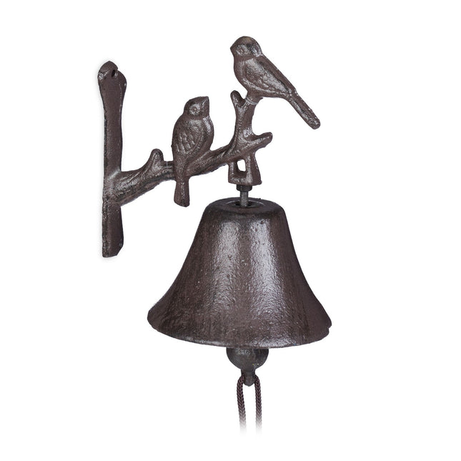 Cast Iron Doorbell Birds