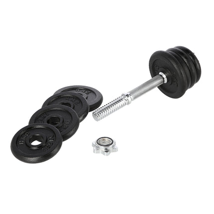 Cast Iron Dumbbell, 15 kg, Strength Training