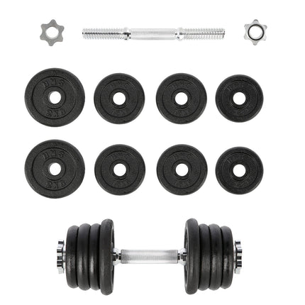Cast Iron Dumbbell, 15 kg, Strength Training