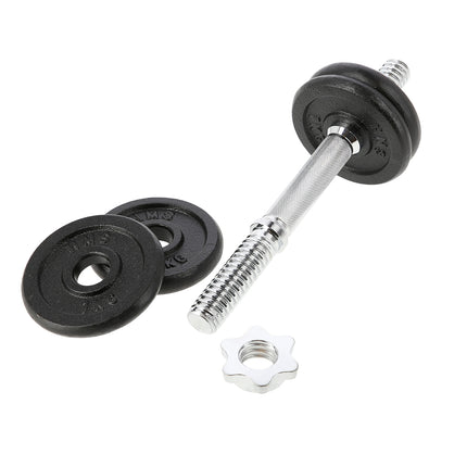 Cast Iron Dumbbells, 2x7kg, Set of 2