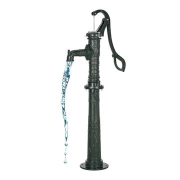 Cast Iron Hand Pitcher Pump, 20 ft Lift, 1-1/4 NPT