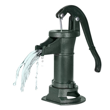 Cast Iron Hand Water Pump – 25 Ft Lift, 1-1/4 In NPT
