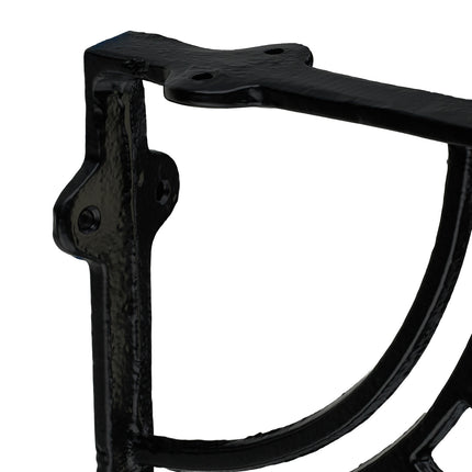 Cast Iron Mandala Shelf Brackets, Set of 2
