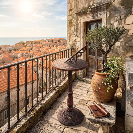 Cast Iron Sundial With Stand – Roman Numerals, Outdoor