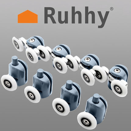Casters for a shower cabin, set of 8 pcs. KK9646