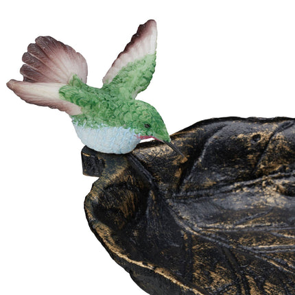Cast iron bird bath