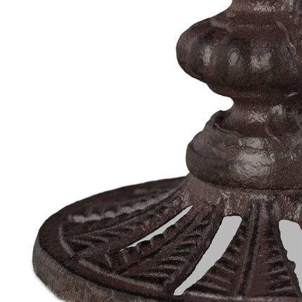 Cast iron bird bath
