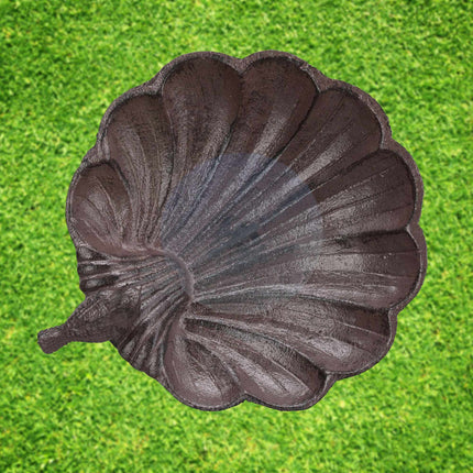 Cast iron bird bath