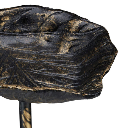 Cast iron bird bath