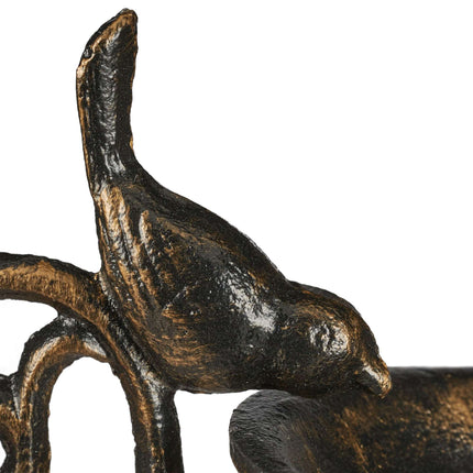 Cast iron bird bath