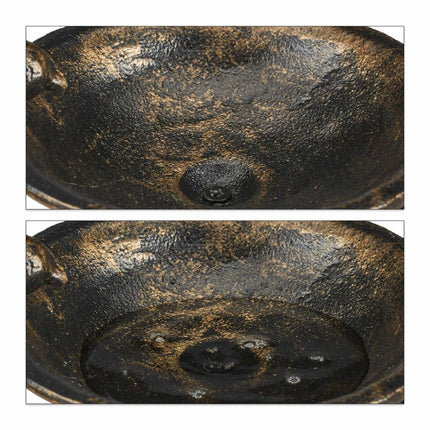 Cast iron bird bath