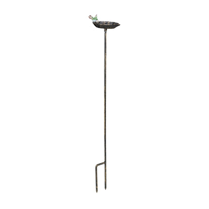 Cast iron bird bath
