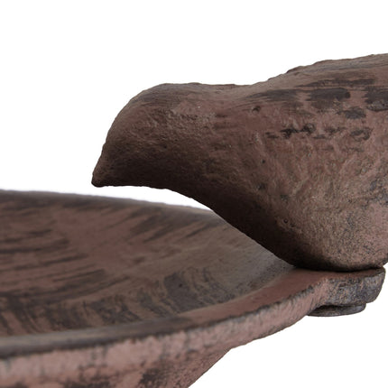 Cast iron bird bath